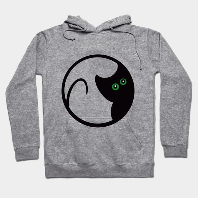 Little Black Cat Hoodie by TAP4242